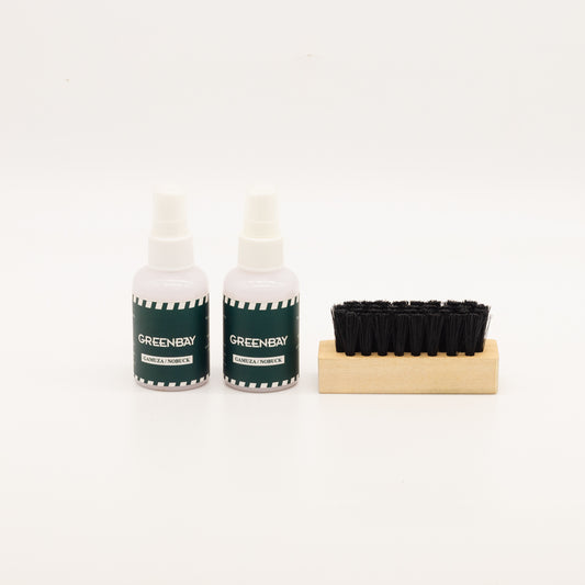 Kit de Limpieza Greenbay - Gamuza/Nobuck
