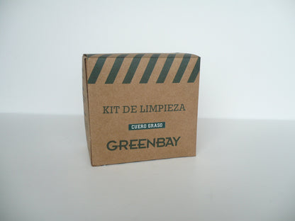 Kit de Limpieza Greenbay - Cuero Graso