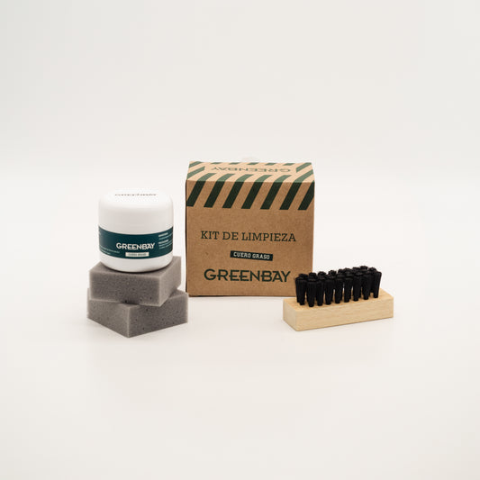 Kit de Limpieza Greenbay - Cuero Graso