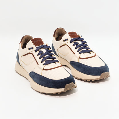 Zapatillas Eros - Blanco-Azul